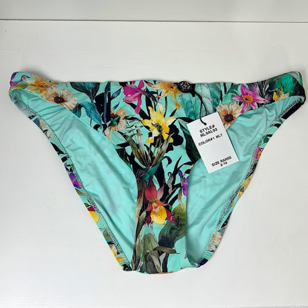 Nanette Lepore Bloomin' Botanical Charmer Bikini Swimโ Bottoms